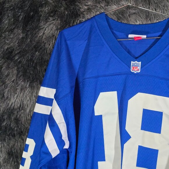 Mitchell & Ness Peyton Manning Indianapolis Colts Throwback Jersey 52 XXL - Picture 2 of 10
